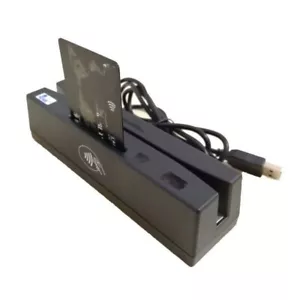 YL160 4-in-1 Multi Magnetic Card Reader EMV/ IC Chip/RFID/PSAM Reader Writer USB - Picture 1 of 11