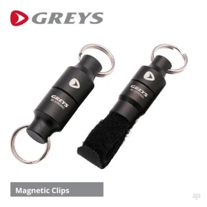 Greys Fly Net Magnetic Clips - Salmon Sea Trout Bass Pike Chub Game Lure Fishing - Picture 1 of 4