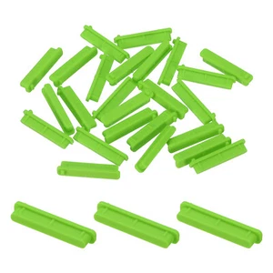25pcs SD Port Duct Covers Caps Silicone Plugs Protector for Laptop Camera Green - Photo 1 sur 7