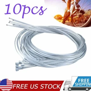 10pcs Bicycle Shift Shifter Derailleur Gear Stainless Steel Inner Cable Wire US - Picture 1 of 14