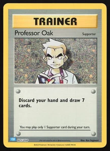 Professor Oak - CLB - 025/034 - Holo - Juego de Cartas Coleccionables Pokémon Clásico - Imagen 1 de 2