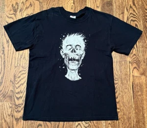 T-shirt vintage Tony Moore illustrazione media Jerzees Walking Dead Zombie RARA - Foto 1 di 3