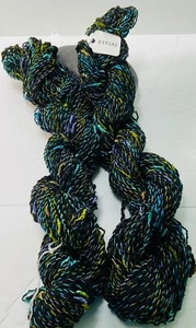 Lucci Yarns Zebra Yarn Unit of 2 Pizazz Thick n Thin Slubs Cotton/Rayon NoLabels - Picture 1 of 3
