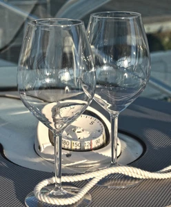 Weinglas im 2-er Set APEROL Glas | Kunststoff | Outdoor | Trinkglas | glasklar 3 - Bild 1 von 18