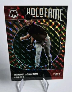 Randy Johnson 2022 Panini Mosaic HoloFame Green Prizm #HF-3 Diamondback - Picture 1 of 2