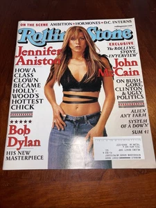 ROLLING STONE MAGAZINE #878  JENNIFER ANISTON  SEPTEMBER 27, 2001 - Foto 1 di 6