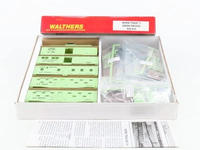 HO Scale Walthers Kit 932-913 UP Union Pacific Work Train Set of 6 Cars  - Image 1 of 4