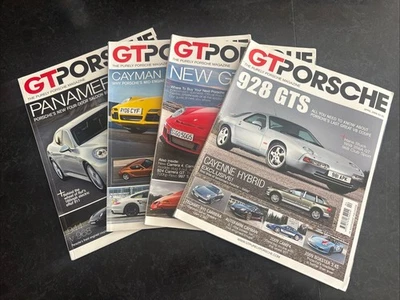 GT Purely Porsche Magazines x4 2009 - Issues 86-89 - 928 GTS, New GT3, Panamera - Image 1 of 4