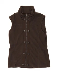KHUJO Womens Fleece Gilet UK 14 Large Grey Polyester DJ75 - Picture 1 of 4