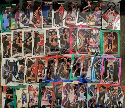 Enorme (184) lote de tarjetas de baloncesto de novato de la NBA 2019-25 Prizm All ROOKIES Parallels Foto 1 de 4