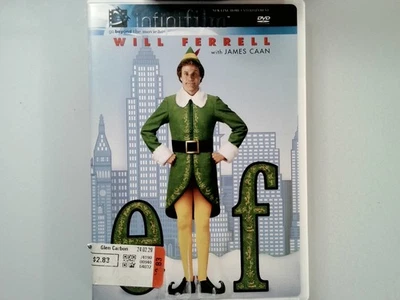 Elf DVD 2003 Comedy Will Ferrell James Caan Jon Favreau - Image 1 of 2