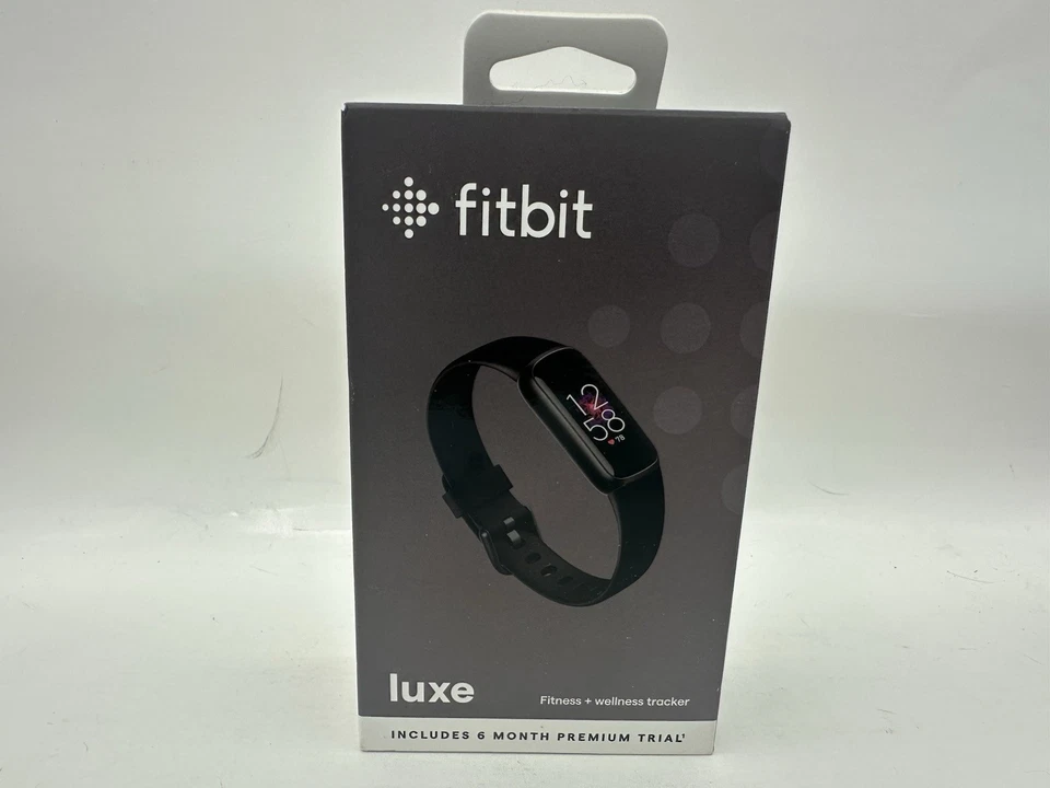 Fitbit - Luxe Fitness & Wellness Tracker - Graphite (FB422BKBK)