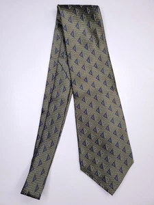 Zylos George Machado Mens Formal Necktie 57"Lx4"W Green Neck Tie - Picture 1 of 4