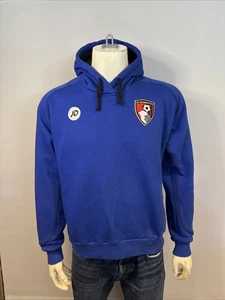 Bournemouth JD Sports Blue Hoodie Size Medium - Picture 1 of 9