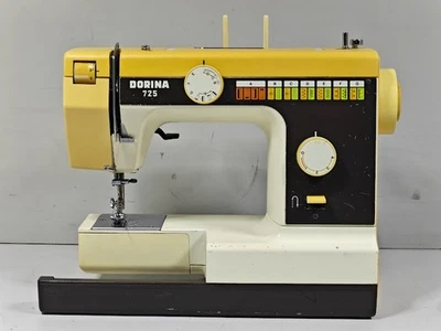 Dorina 725 Nähmaschine - Arbeiten, Zeichen Der Verwendung,Kein Zubehör - Bild 1 von 4
