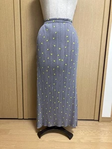 PLEATS PLEASE ISSEY MIYAKE long skirt size 3 - Picture 1 of 9