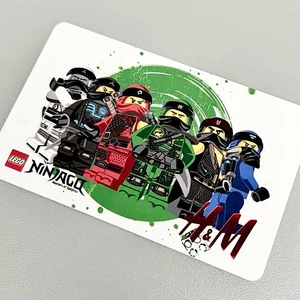 Lego Ninjago Rare UK PROMO Card Retired Minifigure Mini Figure Vintage Set Retro - Picture 1 of 5