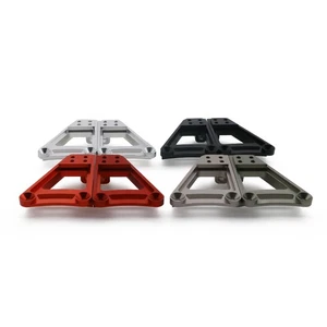 2x Torre de amortiguador delantera de aleación para coche hobby RC 1/10 HPI Venture FJ Cruiser Crawler - Imagen 1 de 18