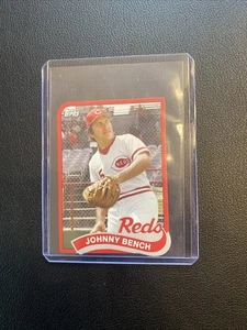 2014 Topps Baseball - Johnny Bench #TM-38 DIE-CUT MINI REDS SSP H.O.F 😱👀💎🤩🔥 - Bild 1 von 3