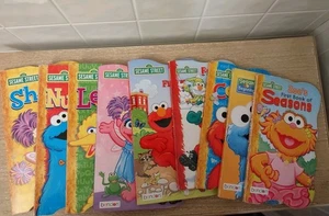 Lot Of 9 Sesame Street Board Books PBS Very Good Condition  - Picture 1 of 7