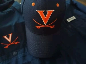 Cavaliers ZEPHYR CAP NWT! PFG Cavaliers Shirt (L) NCAA - Picture 1 of 14