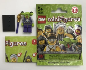 LEGO 8803 Minifigura Serie 3 #13 Space Alien con Envoltura y Lista de Verificación 2011 ¡NUEVO! - Imagen 1 de 1