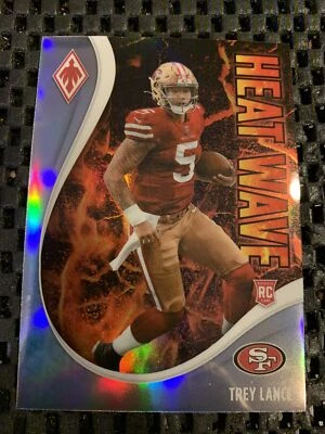 TREY LANCE 2021 PHOENIX HEAT WAVE ROOKIE RC SILVER PRIZM SP #15 FREE SHIP - Image 1 of 2