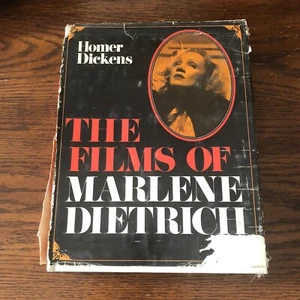 The Films of Marlene Dietrich 1968 Hardcover by Homer Dickens - Picture 1 of 5
