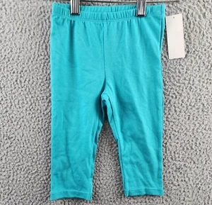 Kids Headquarters Solid Leggings Little Girls 4 Aqua Blue Elastic Waist Pull On - Picture 1 of 12