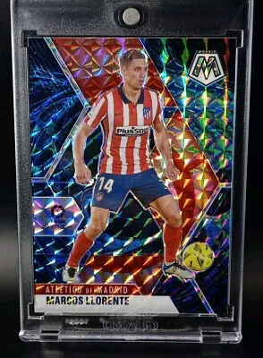 Marcos Llorente 2020-21 Mosaic Soccer Genesis Prizm SSP Refractor Madrid UEFA - Image 1 of 3