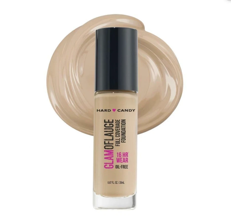 Base Hard Candy Glamoflauge Cobertura Completa 16 Horas + Sin Aceite ¡TÚ ELIGES! Foto 1 de 1