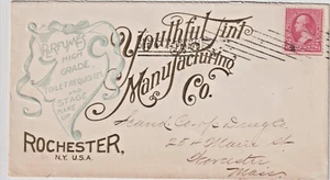 1897 Rochester NY st ln cl Illustrated Advt Youthful Tint Mfg Co perfumes (g127) - Picture 1 of 2