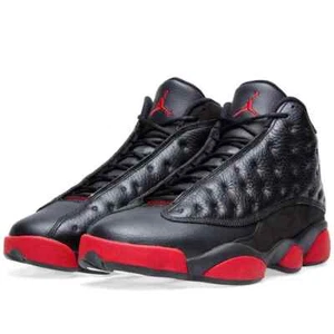 NIB Nike Air Jordan 13 Retro Black/Gym Red-Black Sz 11 - Picture 1 of 12