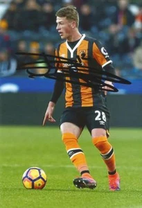 HULL: JOSH TYMON SIGNED 6x4 ACTION PHOTO+COA - Picture 1 of 1