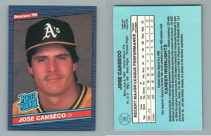 Jose Canseco ( You Pick-Rookie Cards , Topps, Fleer, Donruss, Upper Deck,etc) - Picture 1 of 154