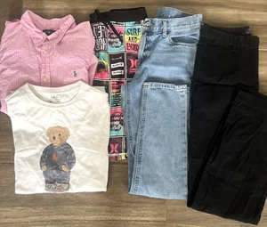POLO RALPH LAUREN Junge JUGEND Paket Jeans Hosen Shirts Boardshorts Größe XL 18/20 - Bild 1 von 9