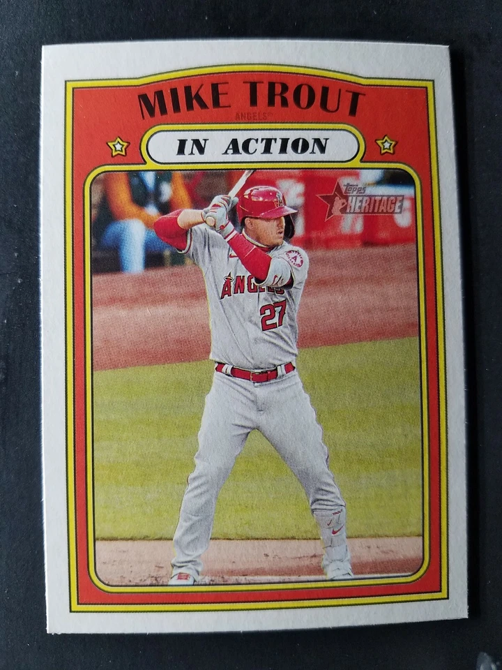 2021 Topps Heritage Baseball Cards Singles Pick To Complete Your Set 201-400 NM - Image 1 of 1