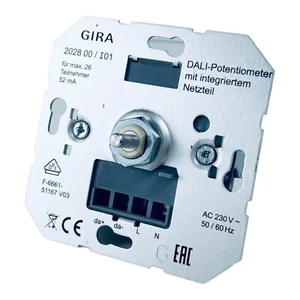 Gira 2028 00 DALI-Potentiometer mit Netzteil / Einsatz / Basiselement - Picture 1 of 2