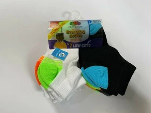 Fruit of the Loom Toddler Boys Everyday Active Low Cut Socks (7 Pair) 3-5 Years - Picture 1 of 3