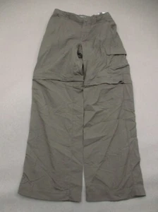 Columbia OMNI-SHADE Size 10/12 Kids Unisex Gray Convertible Outdoor Pants 297 - Picture 1 of 8