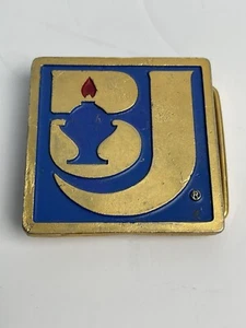 belt buckle Vintage Logo Bob Jones university Rare Hard To Find - Picture 1 of 5