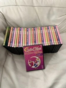 Sailor Moon DVD Prima Y Seconda Serie Completo Hobby 1-29 Anime Fuera Producción - Imagen 1 de 8