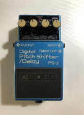 Boss PS-2 Digital Pitch Shifter Delay Guitar Effect Pedal In Working Order