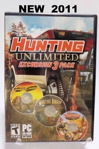 Hunting Unlimited 3-Pack 2011 PC Game NEW Dangerous Safari/Hunting Season - Picture 1 of 7