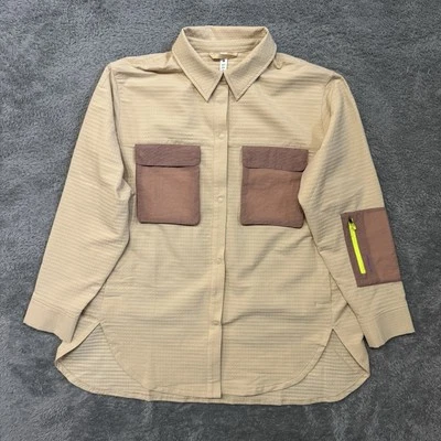 Lululemon Womens Grid Fleece Hiking Overshirt  Loose Fit  Size 16 / 1X - Image 1 of 4