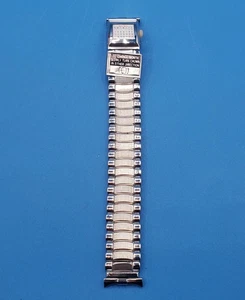 JB Champion 21mm Stainless Steel 1971 Perpetual Calendar Watch Band Bracelet NOS - Picture 1 of 5