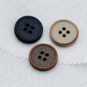 6pcs Marble Resin Button, 4-Hole, for Sewing Crafts DIY Decor 15-25mm - Picture 1 of 9