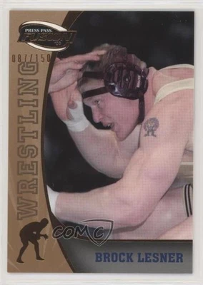 2009 Press Pass Fusion Bronze /150 Brock Lesnar #60 - Image 1 of 2