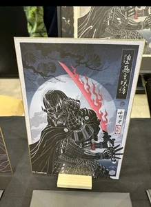 Star Wars Celebration Japan 2025 Darth Vader Shikishi Ukiyo-E Art Board - Picture 1 of 1