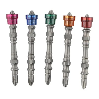 5pcs Set Magnetic Bit 65mm Screwdriver Drill Alloy Steel Household Equipment - Image 1 of 4